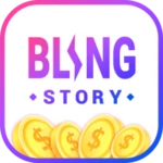 bling story android application logo